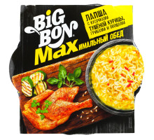 Лапша быстрого приготовления Big Bon, с тушеной курицей, 110г