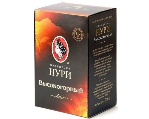 Принцесса Нури Высокогорный черный, 250г Принцесса Нури Высокогорный черный, 250г