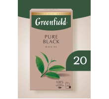 Чай Greenfield Pure Black черный, 20*2г