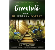 Чай Greenfield Blueberry Forest черный, 20*2г