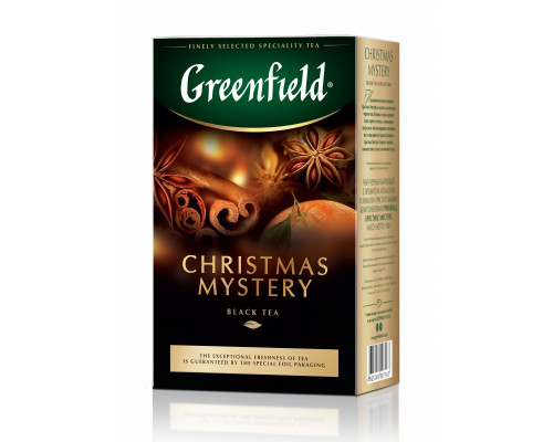 Чай Greenfield Christmas Mystery черный,100г