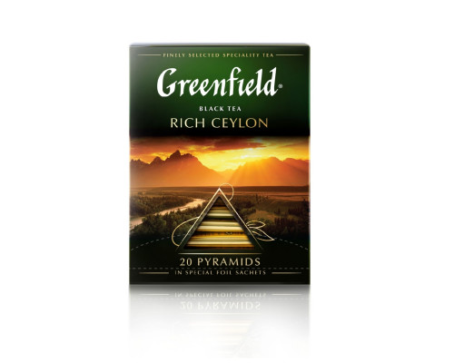 Чай Greenfield Rich Ceylon черный, 20х2г