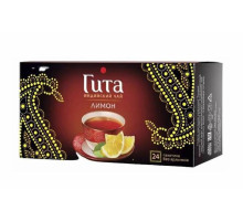 Чай черный Принцесса Гита с ароматом Лимона, 24*1,5г