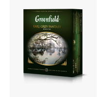 Чай Greenfield Earl Grey Fantasy, черный с бергамотом, 100*2г