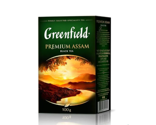 Чай листовой чёрный Greenfield Premium Assam, 100 г Чай листовой чёрный Greenfield Premium Assam, 100 г
