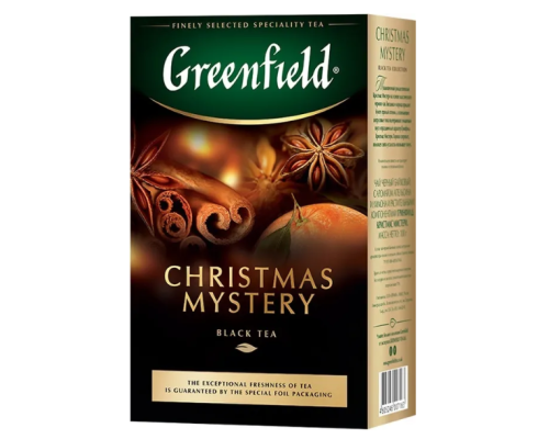 Чай листовой черный Greenfield Christmas Mystery, 100 г Чай листовой черный Greenfield Christmas Mystery, 100 г