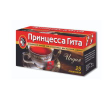 Чай черный Принцесса Гита Индия, 25*1,5г