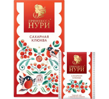 Чай черный Принцесса Нури Сказочный лес Сахарная клюква, 25*1,5г