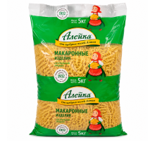 Макароны-спирали, 5 кг №12 Алейка