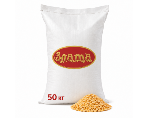 Горох колотый АПК Злата, 50кг
