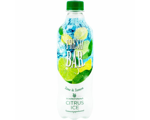 Газированный напиток Fresh Bar Citrus Ice, 0,48л