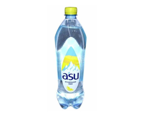 Вода питьевая негазированная ASU со вкусом лимона, 1,5 л