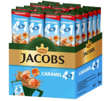 Кофе Jacobs Caramel 4в1 растворимый, 13,5г