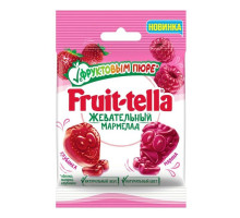 Жевательные конфеты Fruittella Клубника-Малина, 36г