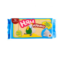 Вафли Ням-Нямка сливки 24х200г Сладонеж