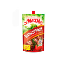 Кетчуп Махеев 10х500г Шашлычный дой-пак
