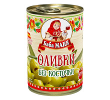 Оливки Баба Маня б/к 12х300 ж/б