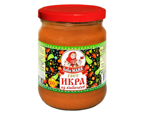 Икра кабачковая Баба Маня 8х500г ГОСТ