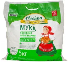 Мука Алейка высший сорт 5 кг