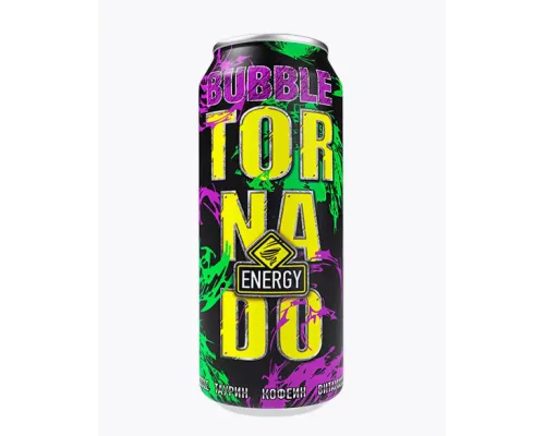 Энергетический напиток Tornado Energy Bubble, 0,45л