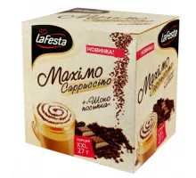 Растворимый кофе La Festa Maximo Cappuccino с шоколадной посыпкой, 27г