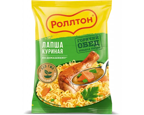 Лапша Роллтон, курица, 85г Лапша Роллтон, курица, 85г