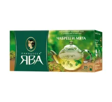 Чай зеленый Принцесса Ява Чебрец и Мята, 25*2г