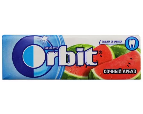 Жевательная резинка Orbit, Сочный арбуз Жевательная резинка Orbit, Сочный арбуз